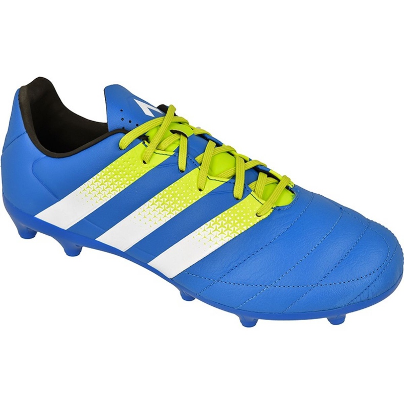 Pantofi de fotbal Adidas Ace 16.3 FG / AG M Leather AF5163 albastru albastru