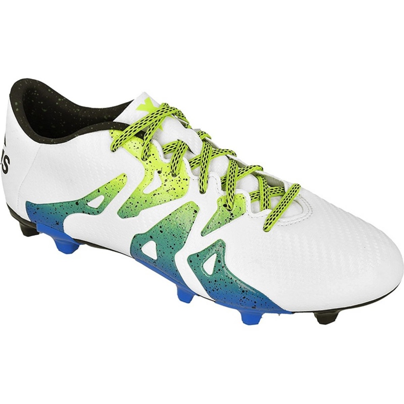 Ghete de fotbal Adidas X 15.3 FG / AG M S74635 alb alb Ghete de fotbal Adidas X 15.3 FG / AG M S74635 alb alb