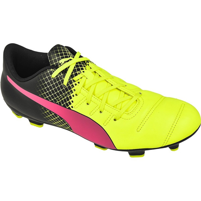 Ghete de fotbal Puma evoPOWER 4.3 Fg Tricks M 10358501 multicolor galben