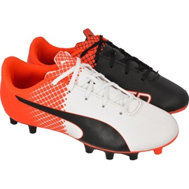 Ghete de fotbal Puma evoSPEED 5.5 Tricks Fg Jr 10362903 multicolor roșu