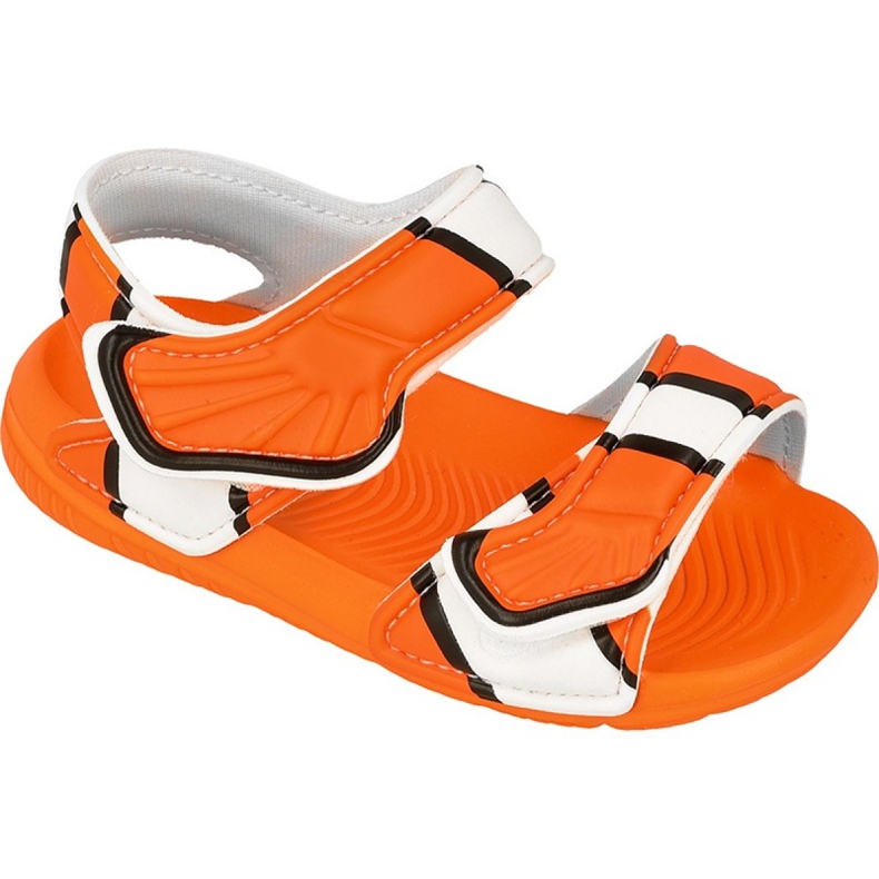 Sandale Adidas Disney Akwah 9 I Nemo Kids AF3921 alb portocale Sandale Adidas Disney Akwah 9 I Nemo Kids AF3921 alb portocale