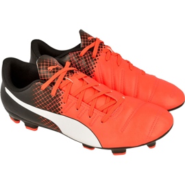 Ghete de fotbal Puma evoPOWER 4.3 Fg M 10358503 roșu roșu Ghete de fotbal Puma evoPOWER 4.3 Fg M 10358503 roșu roșu