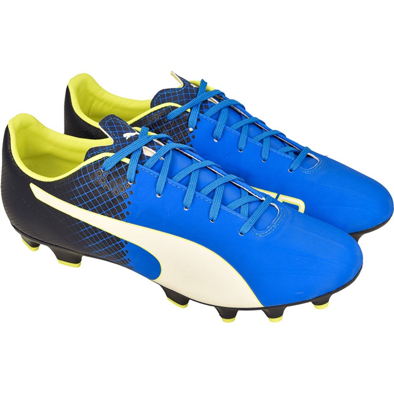 Ghete de fotbal Puma evoSPEED 4.5 Fg M 10359204 albastru albastru