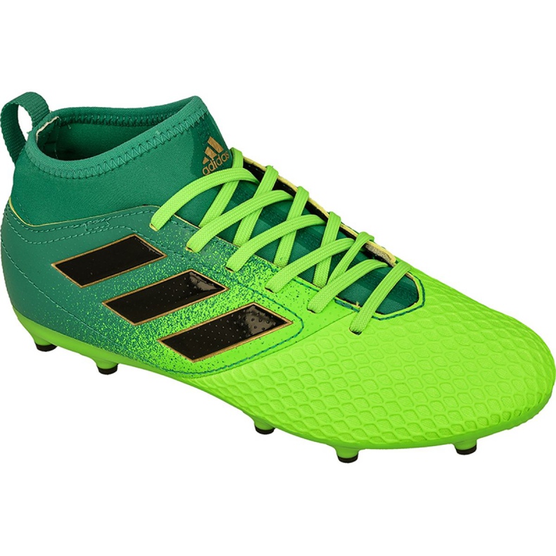 Ghete de fotbal Adidas Ace 17.3 Fg Jr BB1027 verde verde Ghete de fotbal Adidas Ace 17.3 Fg Jr BB1027 verde verde