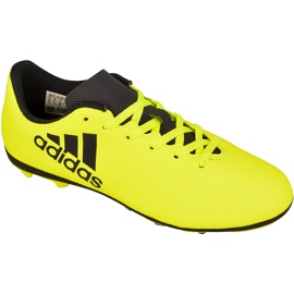 Ghete de fotbal Adidas X 17.4 FxG Jr S82404 galben