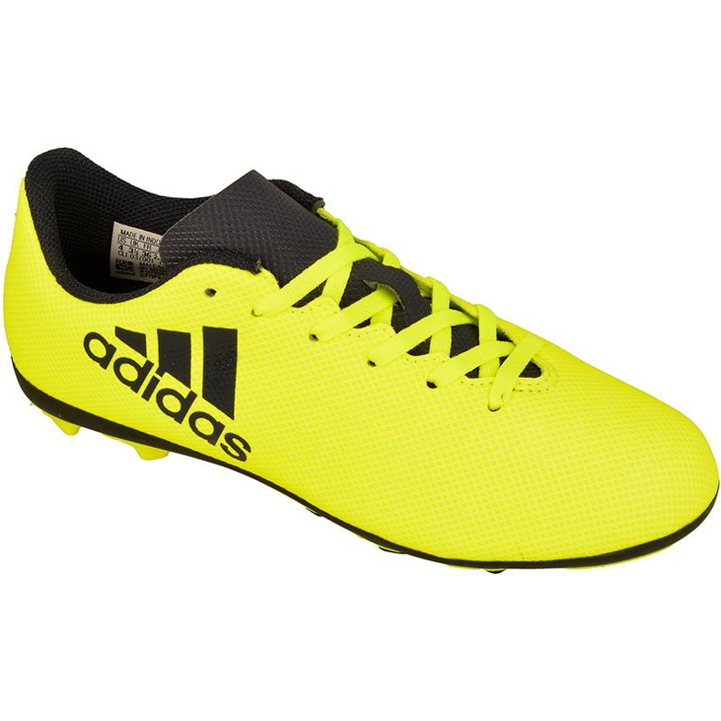 Ghete de fotbal Adidas X 17.4 FxG Jr S82404 galben