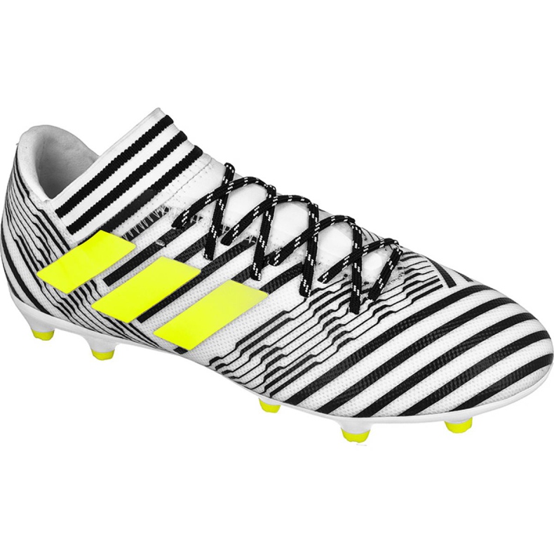 Ghete de fotbal Adidas Nemeziz 17.3 Fg M S80599 multicolor alb Ghete de fotbal Adidas Nemeziz 17.3 Fg M S80599 multicolor alb