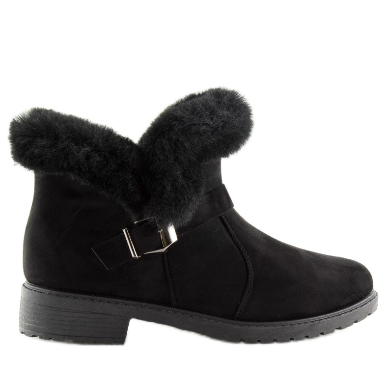 Cizme negre negre pentru femei SJ1821-1 Negre negru