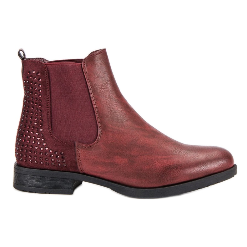 Seastar Cizme elegante Jodhpur Booties roșu Seastar Cizme elegante Jodhpur Booties roșu