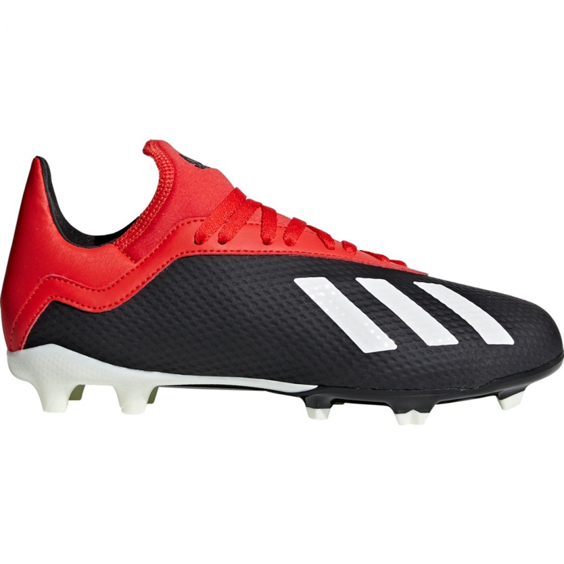 Ghete de fotbal Adidas X 18.3 Fg Jr BB9370 negru negru