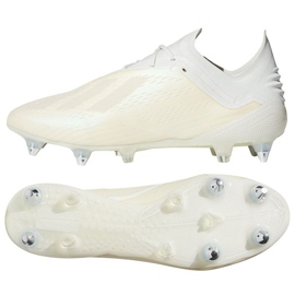 Ghete de fotbal Adidas X 18.1 SG M DB2260 alb Ghete de fotbal Adidas X 18.1 SG M DB2260 alb