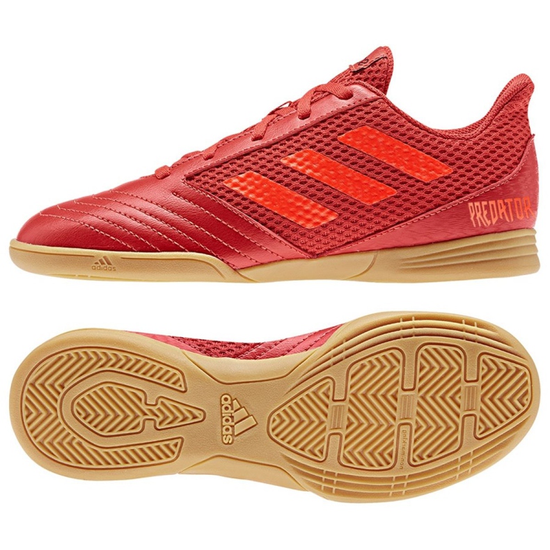 Încălțăminte de interior adidas Predator 19.4 În Sala Jr CM8552 multicolor roșu