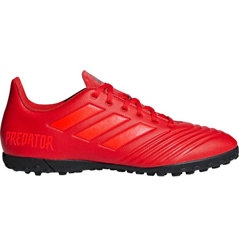 Ghete de fotbal Adidas Predator 19.4 Tf M D97973 roșu roșu Ghete de fotbal Adidas Predator 19.4 Tf M D97973 roșu roșu