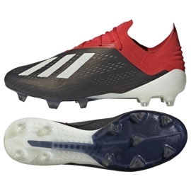Ghete de fotbal Adidas X 18.1 FG M BB9345 negru Ghete de fotbal Adidas X 18.1 FG M BB9345 negru