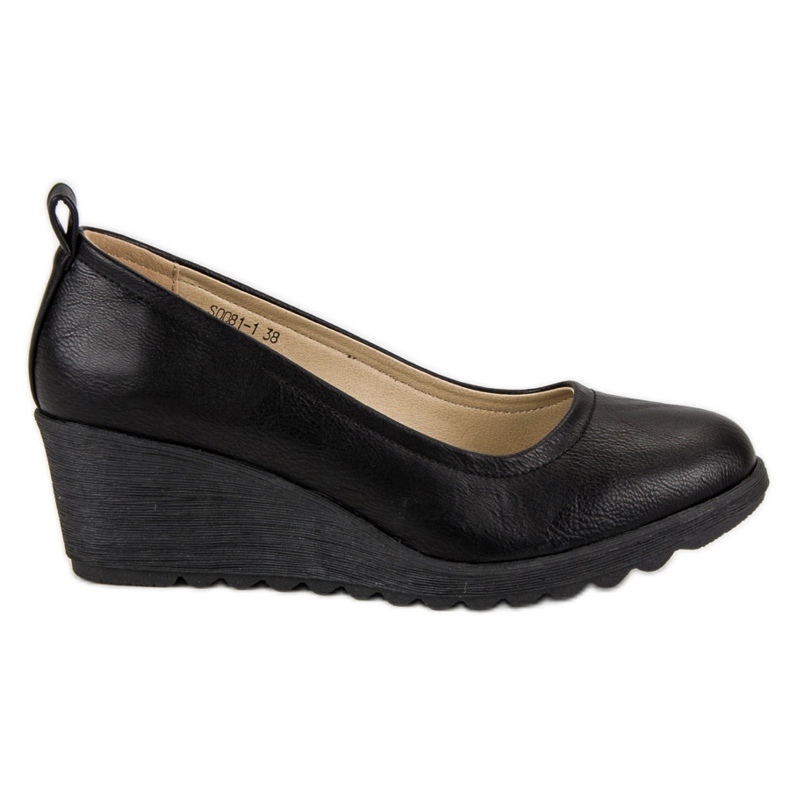 J. Star Pompe cu pană neagră negru