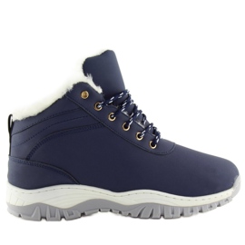 Pantofi de trekking pentru femei bleumarin B1716 Navy albastru marin