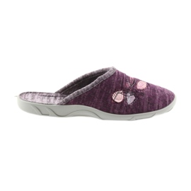 Pantofi de damă Befado 235d152 papuci violet