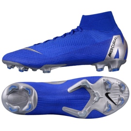 Pantofi de fotbal Nike Mercurial Superfly 6 Elite FG M AH7365-400 albastru