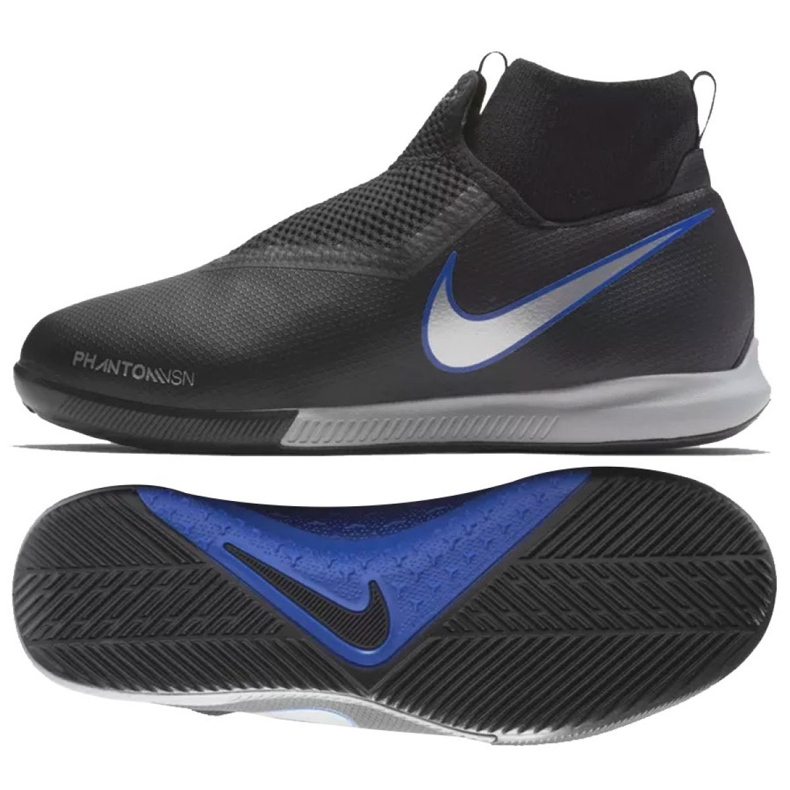 Încălțăminte de interior Nike Phantom Vsn Academy Df Ic Jr AO3290-004 negru negru