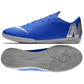 Încălțăminte de interior Nike Mercurial Vapor Ic M AH7383-400 albastru albastru