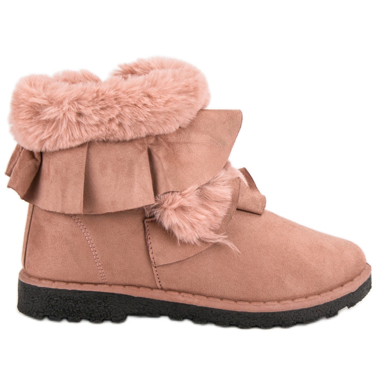 Seastar Cizme Pulbere Cu Frill roz Seastar Cizme Pulbere Cu Frill roz