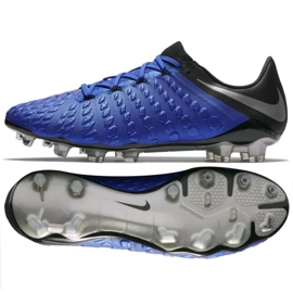 Ghete de fotbal Nike Hypervenom Phantom 3 Elite FG M AJ3805-400 albastru
