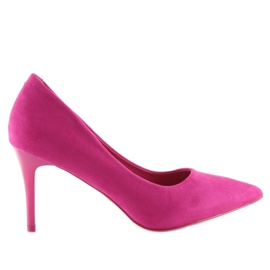 Pompe confortabile pe un toc Fushia fuchsia LE012P roz