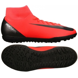 Pantofi de fotbal Nike Mercurial Superfly X 6 Club CR7 Tf M AJ3570-600 roșu roșu Pantofi de fotbal Nike Mercurial Superfly X 6 Club CR7 Tf M AJ3570-600 roșu roșu