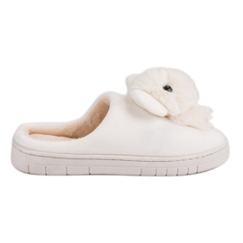 Papuci confortabili alb Papuci confortabili alb