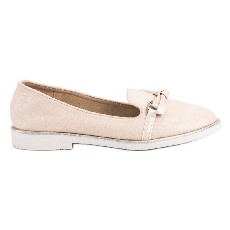 Emaks Mocasini din piele de căprioară maro