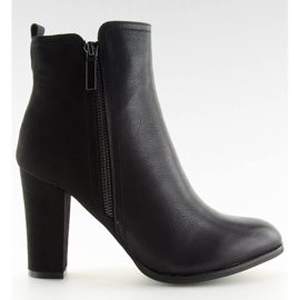 Ghete cizme negre Z191 Negru