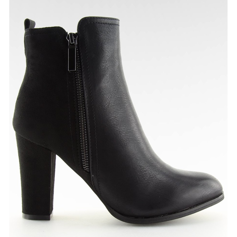 Ghete cizme negre Z191 Negru