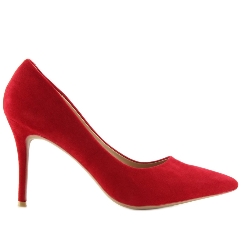 Pompele pe un stiletto roșu 66-26 roșu Pompele pe un stiletto roșu 66-26 roșu