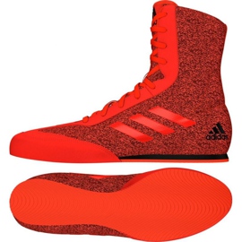 Pantofi de box Adidas Box Hog Plus roșu