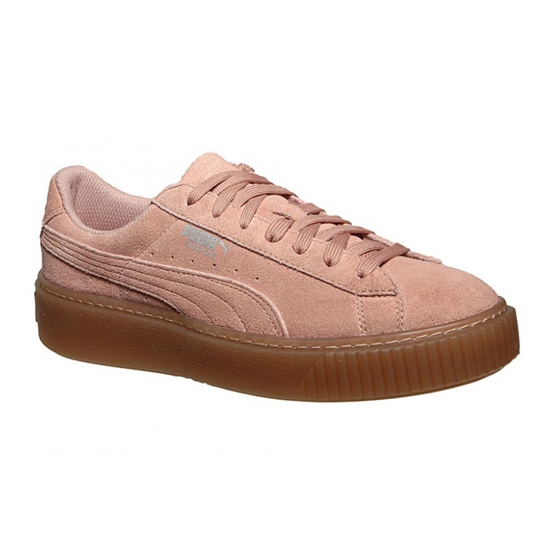 Puma Suede Platform Jewel Jr 365131 01 bej roz