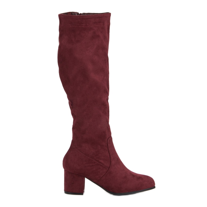 Nio Nio Cizme maro clasice roșu Nio Nio Cizme maro clasice roșu