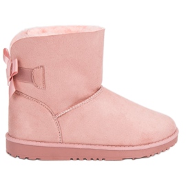 Queentina Mukluki roz cu arc Queentina Mukluki roz cu arc