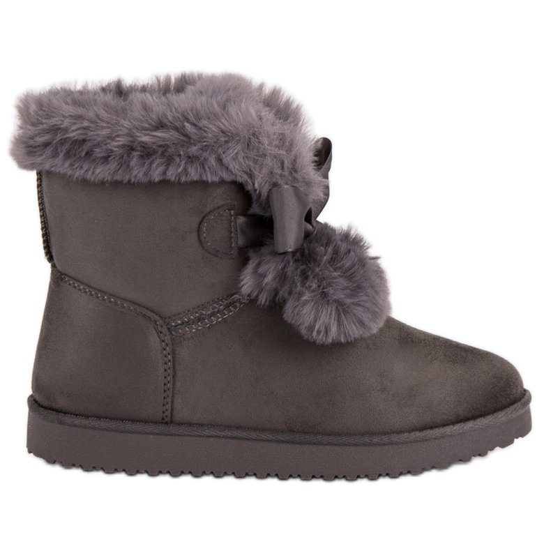 La modă Mukluki gri La modă Mukluki gri