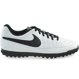 Ghete de fotbal Nike Majestry Tf Jr AQ7896-107 alb alb