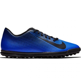Ghete de fotbal Nike Bravatax Ii Tf M 844437-400 albastru albastru