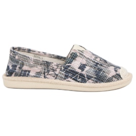 Small Swan Espadrile la modă multicolor