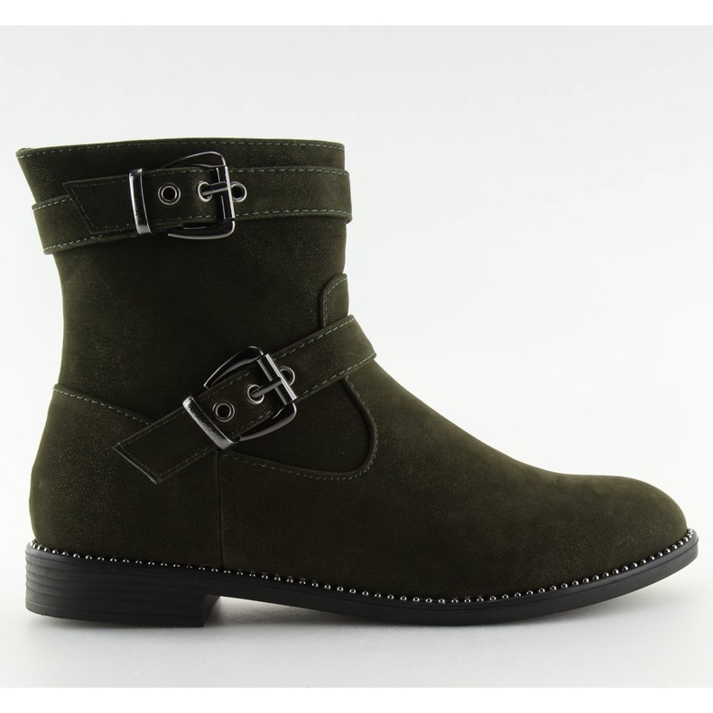 Pantofi verzi verzi MB188-266 Verde