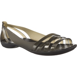Crocs Isabella Huarche 2 Flat W Black Black negru