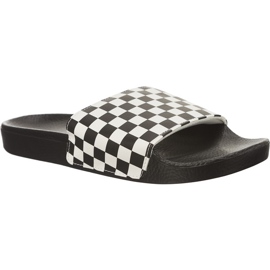 Vans Me Slide pe IP9 Checkerboard alb negru