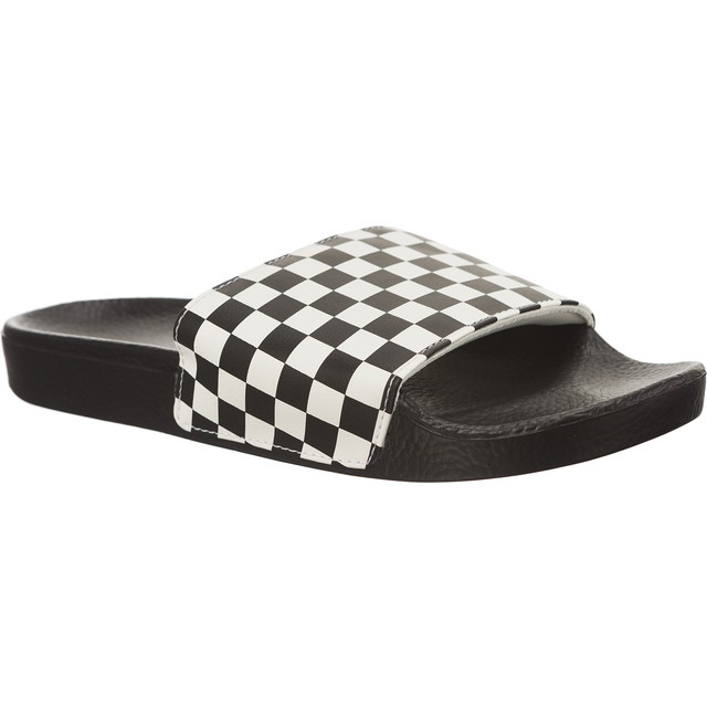 Vans Me Slide pe IP9 Checkerboard alb negru