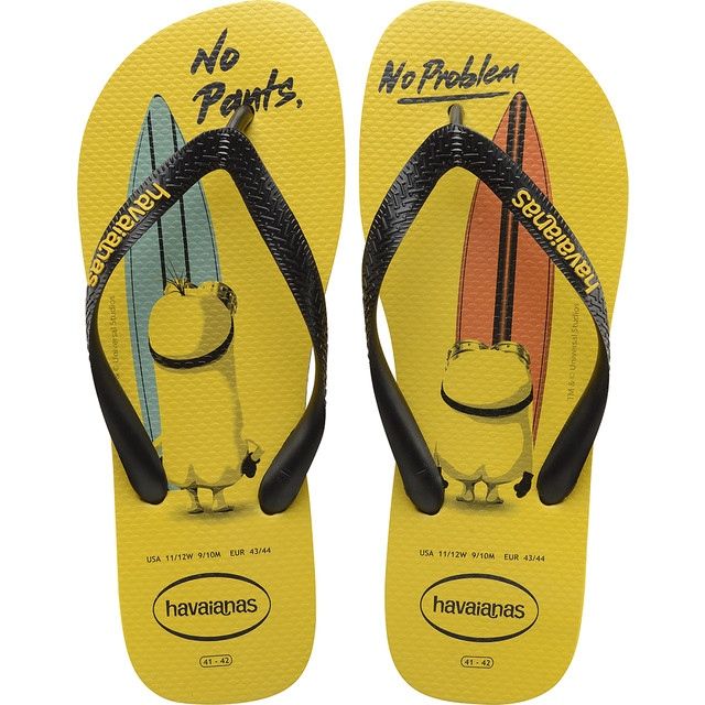 Havaianas Minions galben citric