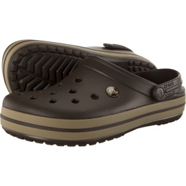 Crocs Crocband Espresso Kaki maro