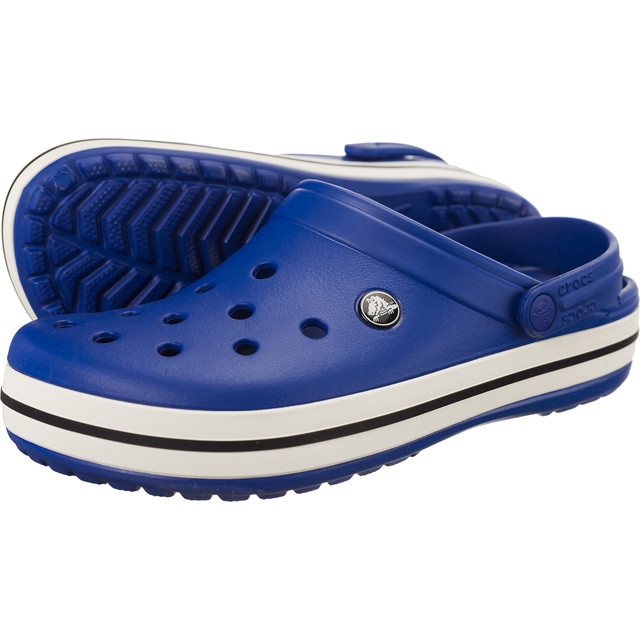 Crocs Crocband Oyster Blue Cerulean albastru