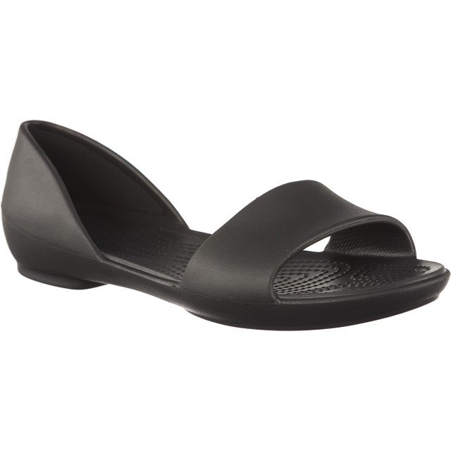 Crocs Dorsay Coarda neagră negru
