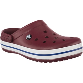 Crocs Crocband Garnet Alb multicolor